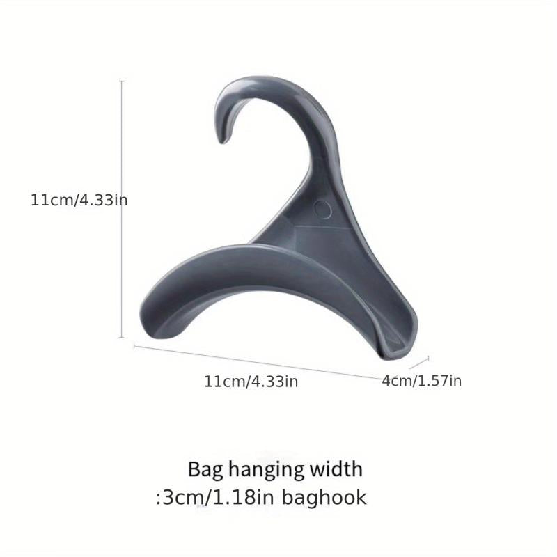 Plastic Hanging Storage Hanger Bag Rack Organizer