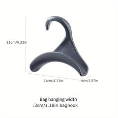 Plastic Hanging Storage Hanger Bag Rack Organizer
