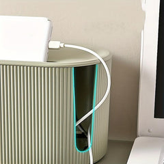 Cable Management Box for Desk TV Computer USB Hub Dustproof Insulated