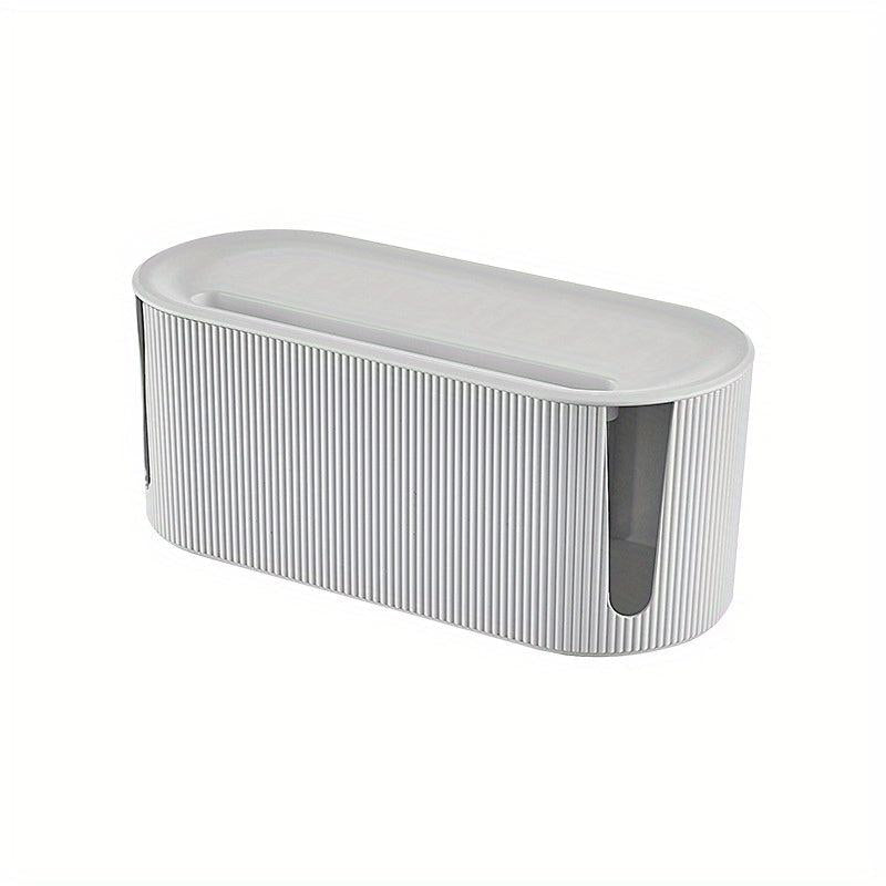 Cable Management Box for Desk TV Computer USB Hub Dustproof Insulated
