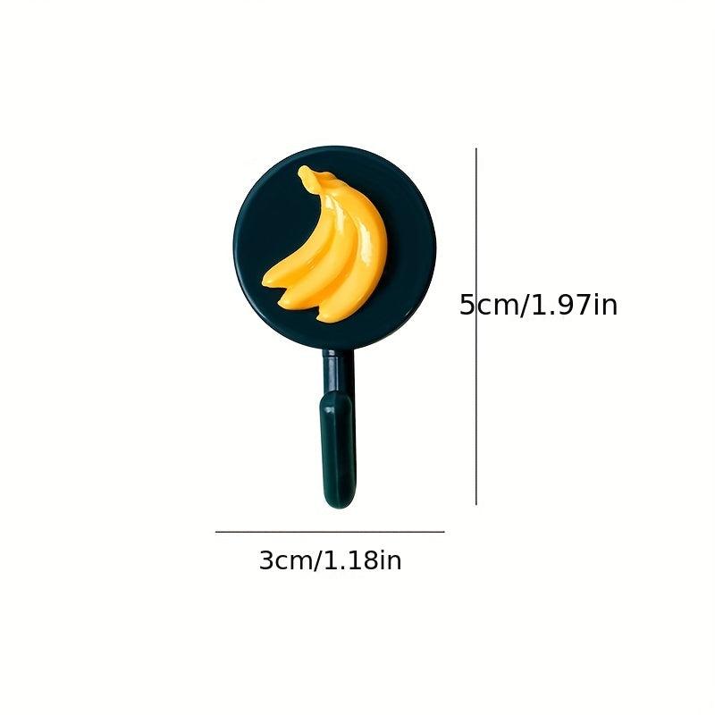 Cartoon Adhesive Hooks Non-marking Sticky Hook Decorative Wall Door Clothes Hook