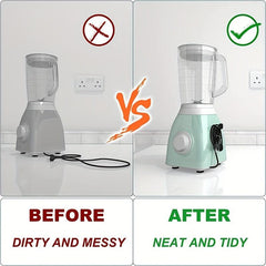 2pcs Adhesive Cord Winder for Appliances on Stand Mixer Blender Hai