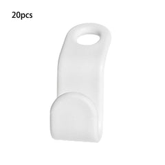 20 Pack Heavy Duty Hanger Connector Hook Closet Space Saving Clips