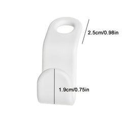 20 Pack Heavy Duty Hanger Connector Hook Closet Space Saving Clips
