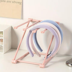 Hair Hoop Hair Rope Storage Rack Folding Organizer
