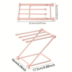Hair Hoop Hair Rope Storage Rack Folding Organizer