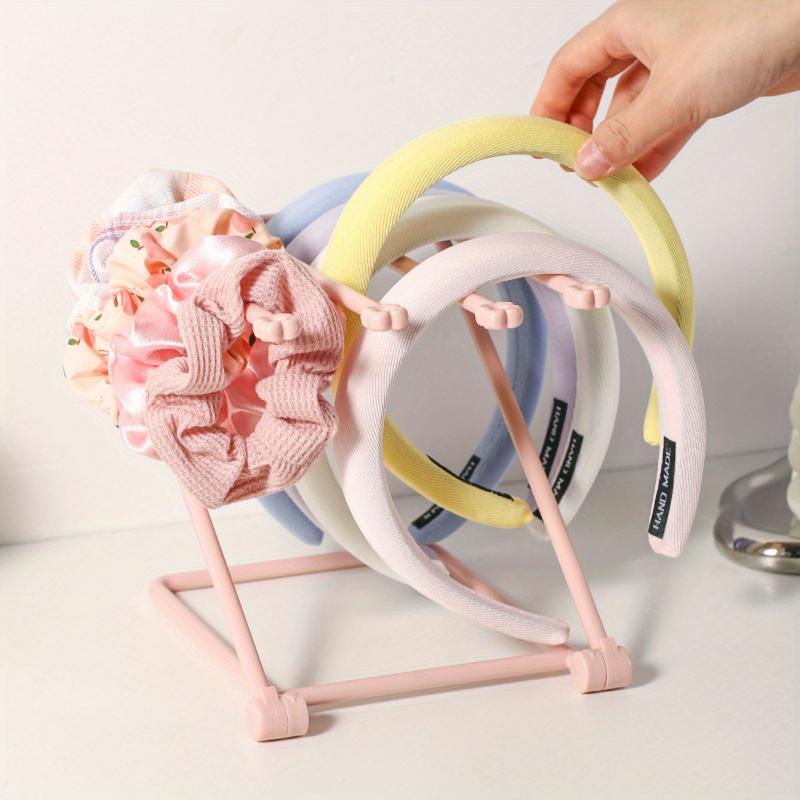 Hair Hoop Hair Rope Storage Rack Folding Organizer