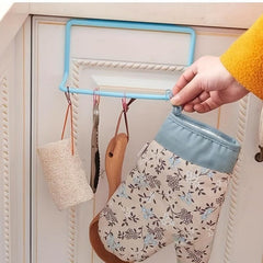 Kitchen Cabinet Towel Rack Over Door Hanging Holder Organizer