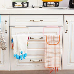 Cabinet Door Towel Rack Single Pole Hanging Holder