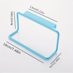 Cabinet Door Towel Rack Single Pole Hanging Holder