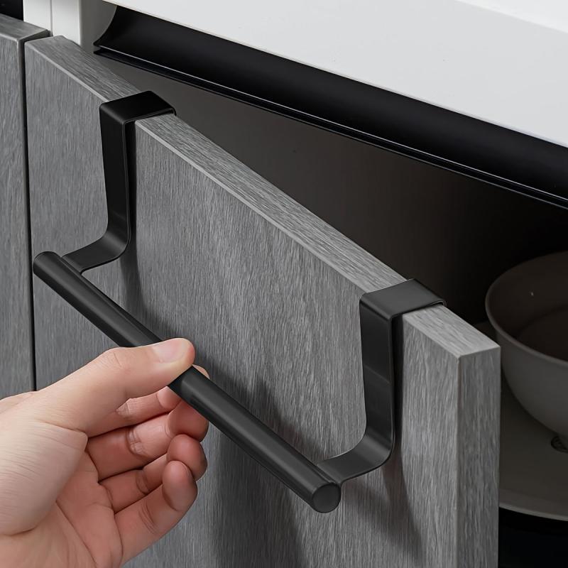 Stainless Steel Towel Rod Bathroom Door Hanging Towel Rack Bathroom Accessories