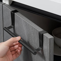 Stainless Steel Towel Rod Bathroom Door Hanging Towel Rack Bathroom Accessories