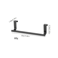 Stainless Steel Towel Rod Bathroom Door Hanging Towel Rack Bathroom Accessories