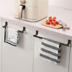 Stainless Steel Towel Rod Bathroom Door Hanging Towel Rack Bathroom Accessories