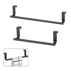 Stainless Steel Towel Rod Bathroom Door Hanging Towel Rack Bathroom Accessories