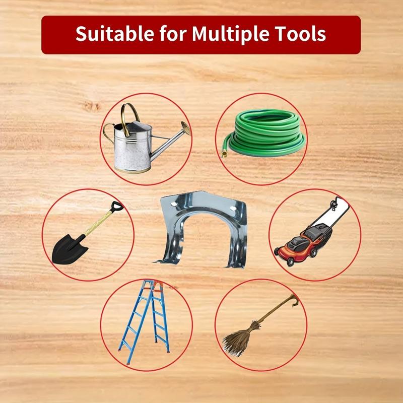 12 Pack Tool Hanger Hooks Set Storage Hooks Wall Hooks For Garage Shed Garden