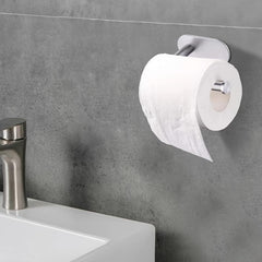 Stainless Steel Paper Towel Holder No Punch Toilet Paper Storage
