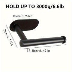 Stainless Steel Paper Towel Holder No Punch Toilet Paper Storage