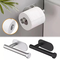 Stainless Steel Paper Towel Holder No Punch Toilet Paper Storage