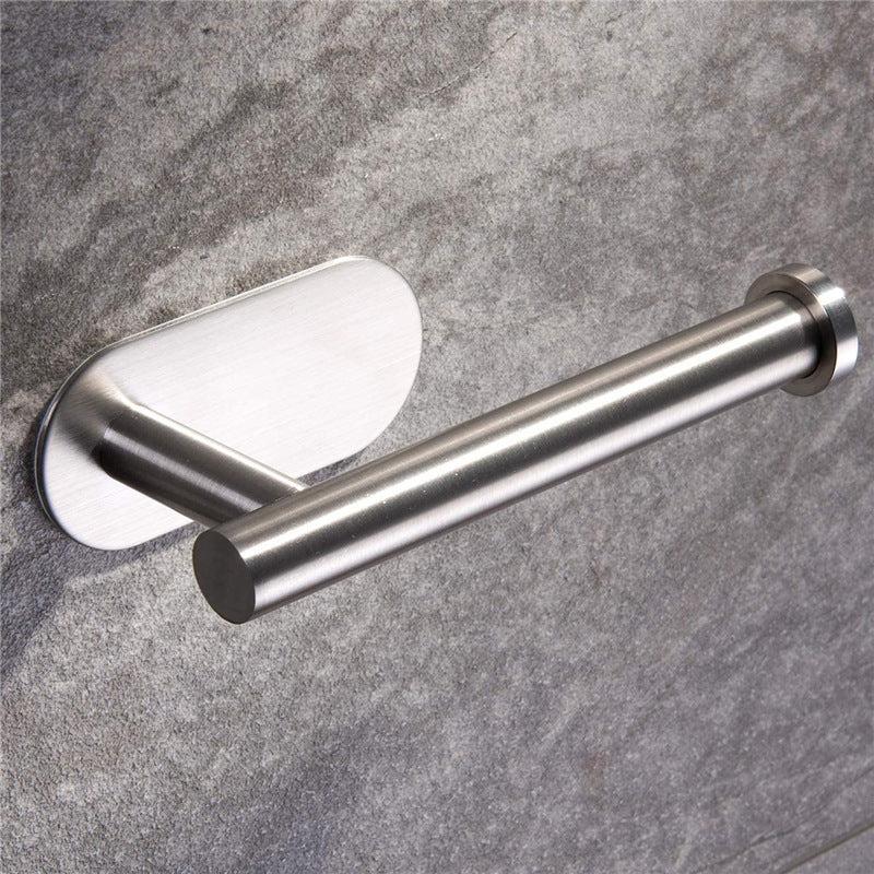 Stainless Steel Paper Towel Holder No Punch Toilet Paper Storage