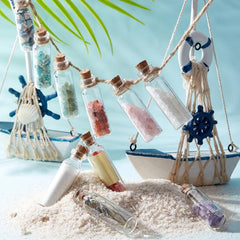12pcs Mini Glass Jars with Cork Stopper for Spell Jars and Witchcraft