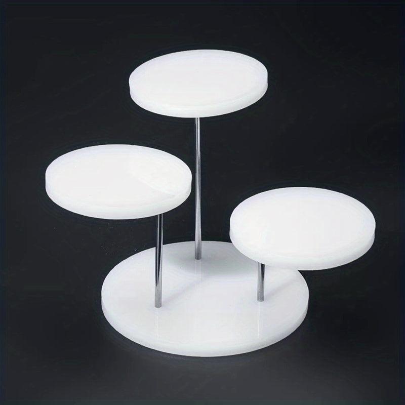 Acrylic Jewelry Display Rack Rotating Ring Earring Stand