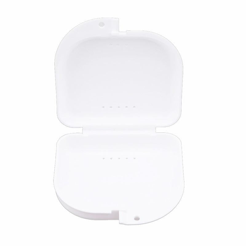 Mini Portable Denture Box Denture Storage Case Dental Retainer Box