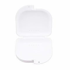 Mini Portable Denture Box Denture Storage Case Dental Retainer Box