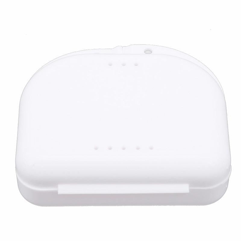 Mini Portable Denture Box Denture Storage Case Dental Retainer Box