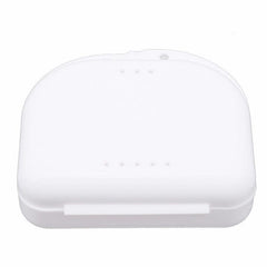 Mini Portable Denture Box Denture Storage Case Dental Retainer Box