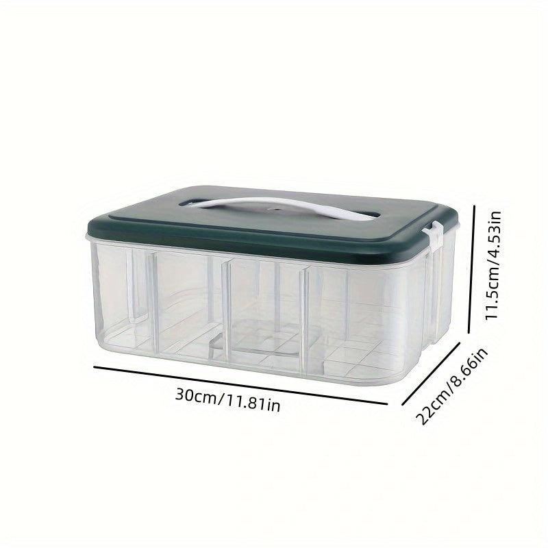Transparent Building Block Storage Box for Toys