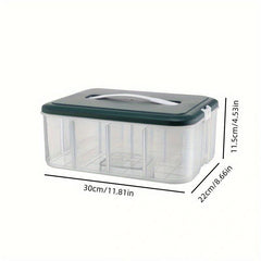 Transparent Building Block Storage Box for Toys