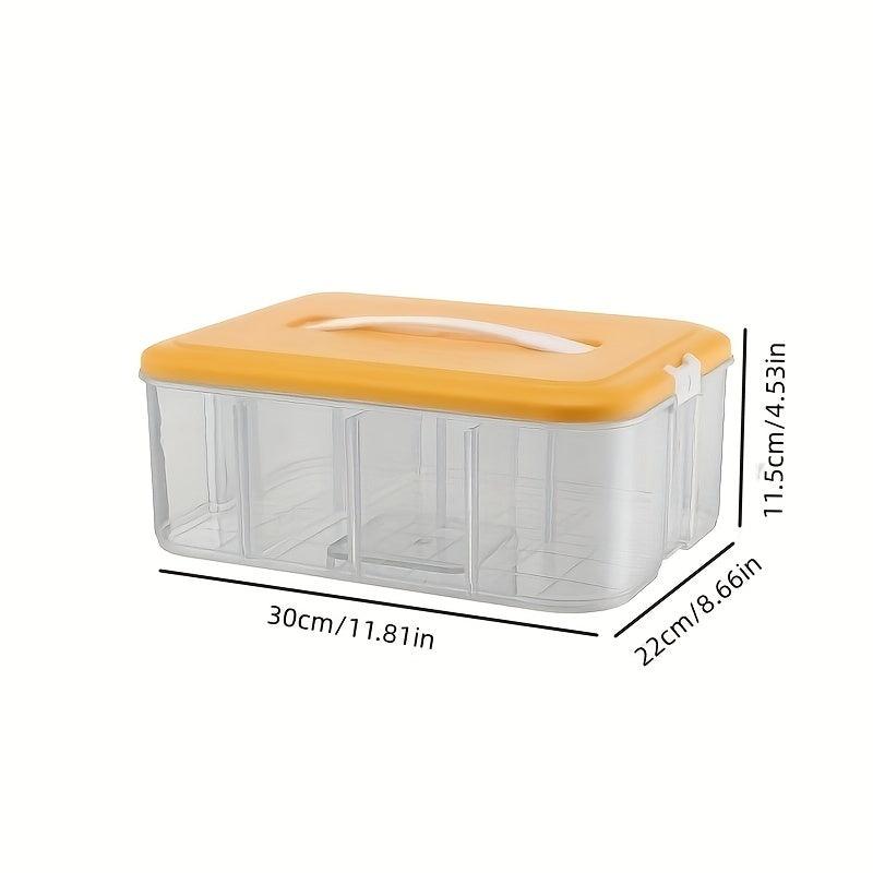 Transparent Building Block Storage Box for Toys