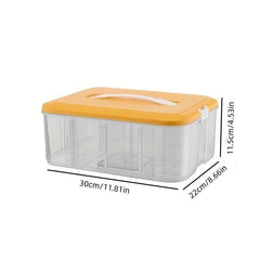 Transparent Building Block Storage Box for Toys