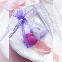 10pcs Sheer Organza Bags 8 89 11 Wedding Favor Bags With Drawstring