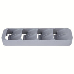 Spice Rack Organizer For Cabinet Drawer 8 Grids Spice Bottle Holder Tray
