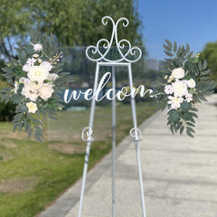 Artificial Flower Swag Set for Wedding Arch Ceremony Reception