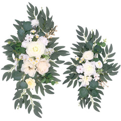 Artificial Flower Swag Set for Wedding Arch Ceremony Reception