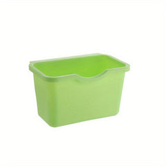 Wall Mounted Kitchen Trash Can Plastic Basket