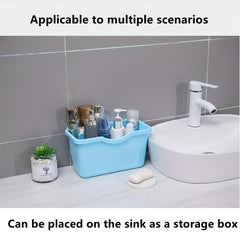 Wall Mounted Kitchen Trash Can Plastic Basket