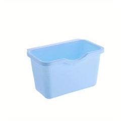 Wall Mounted Kitchen Trash Can Plastic Basket