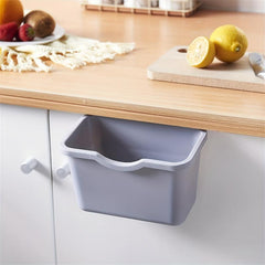 Wall Mounted Kitchen Trash Can Plastic Basket