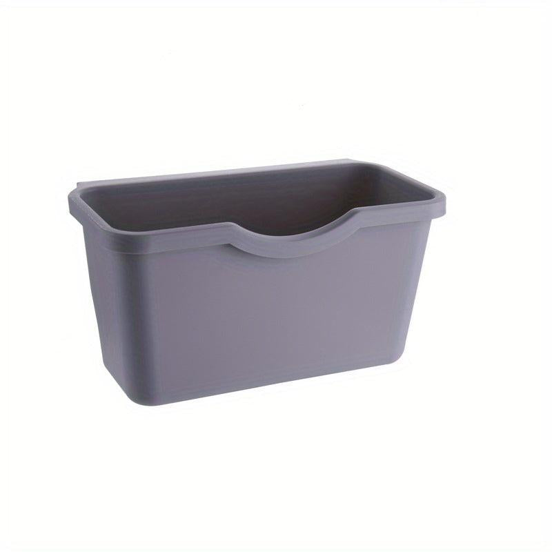 Wall Mounted Kitchen Trash Can Plastic Basket