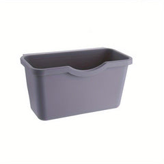 Wall Mounted Kitchen Trash Can Plastic Basket