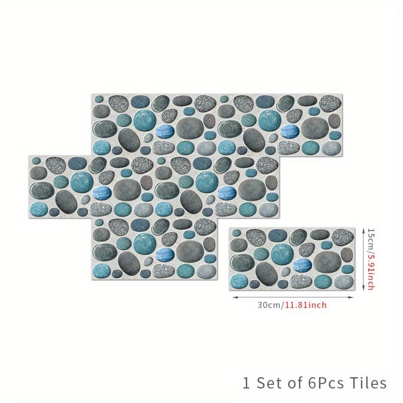 Peel and Stick Faux Stone Wall Tile - Self Adhesive 3D Stone Panels for Kitchen