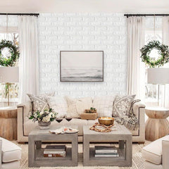 10pcs 3D Brick Wallpaper Peel And Stick Foam Wall Panels