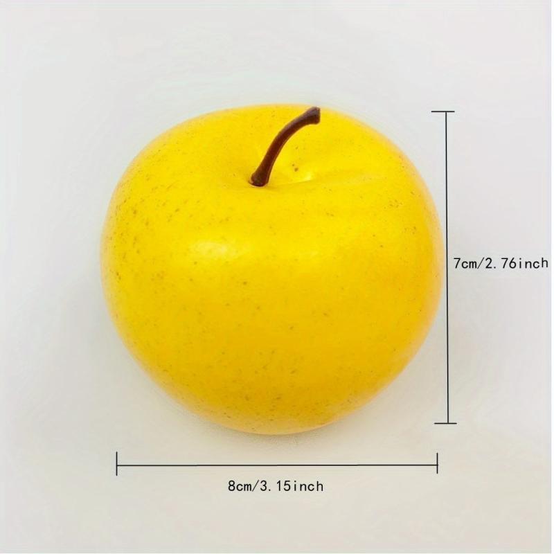 10pcs Plastic Fruit Decor for Weddings Parties Home Cake Props Holiday