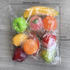 10pcs Plastic Fruit Decor for Weddings Parties Home Cake Props Holiday