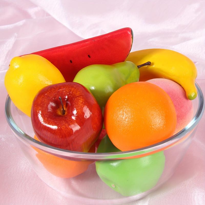 10pcs Plastic Fruit Decor for Weddings Parties Home Cake Props Holiday