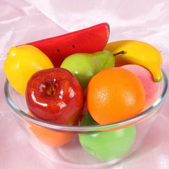 10pcs Plastic Fruit Decor for Weddings Parties Home Cake Props Holiday